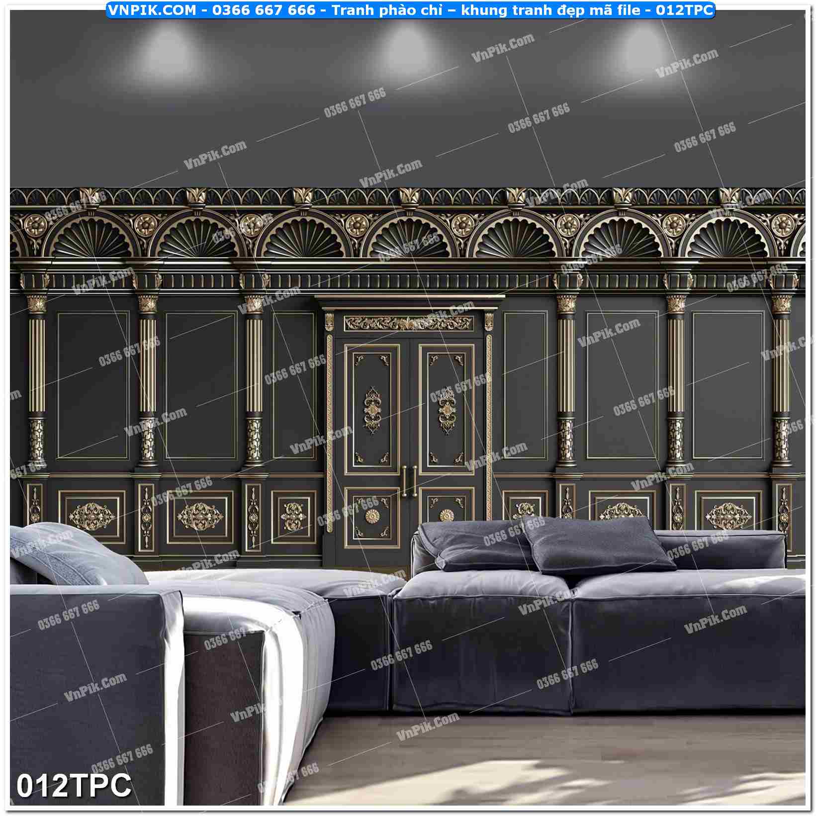 Tranh phào chỉ – khung tranh đẹp mã file 012TPC