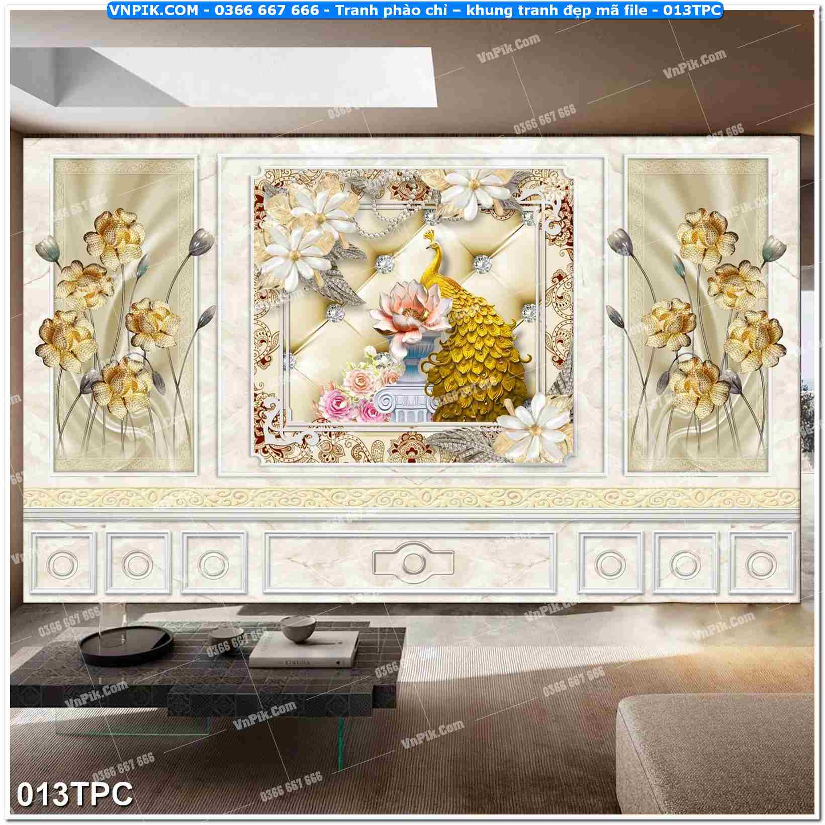 Tranh phào chỉ – khung tranh đẹp mã file 013TPC