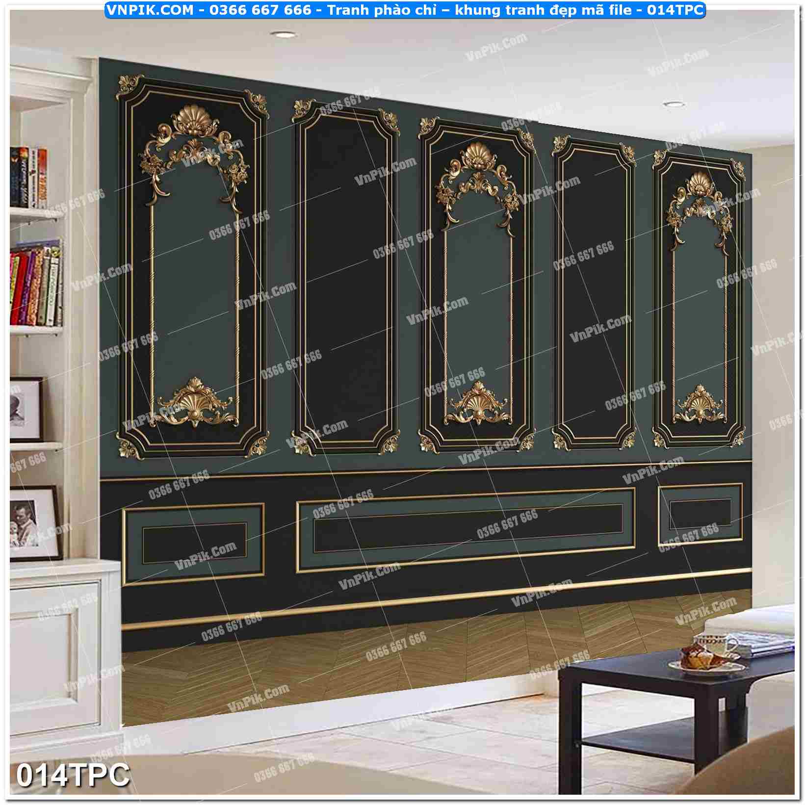 Tranh phào chỉ – khung tranh đẹp mã file 014TPC