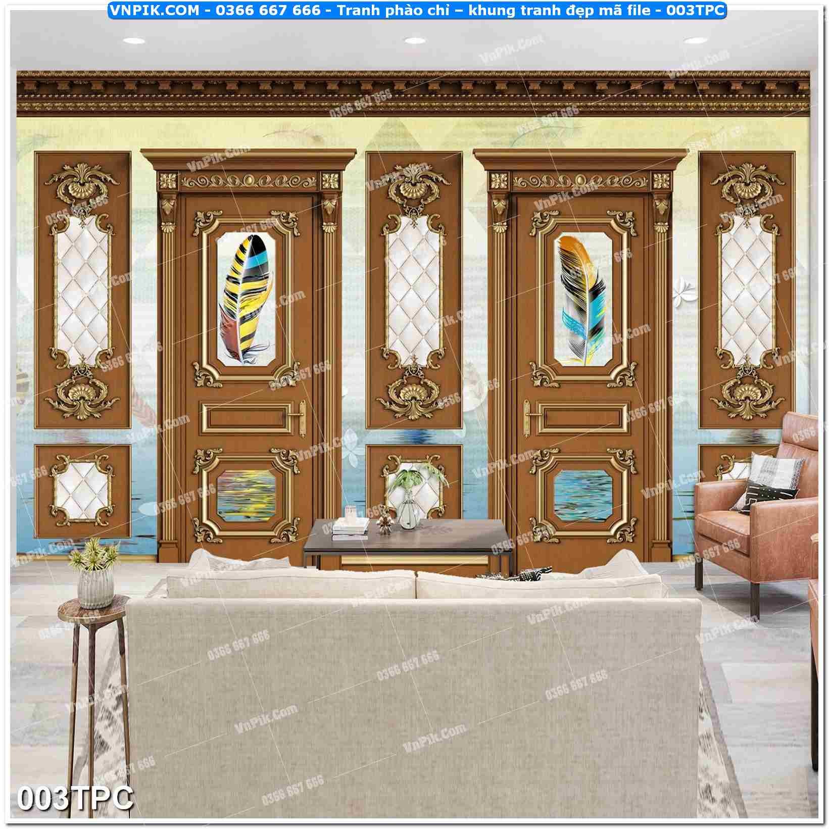 Tranh phào chỉ – khung tranh đẹp mã file 003TPC