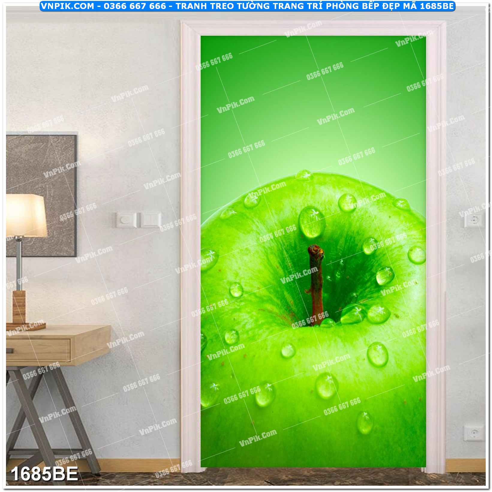 Tranh treo tường trang trí phòng bếp đẹp mã 1685BE