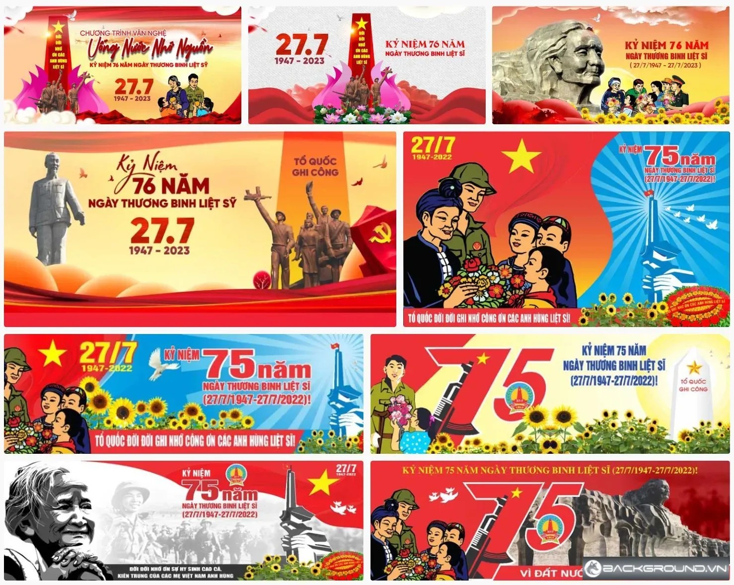 27/7 THƯƠNG BINH LIỆT SĨ