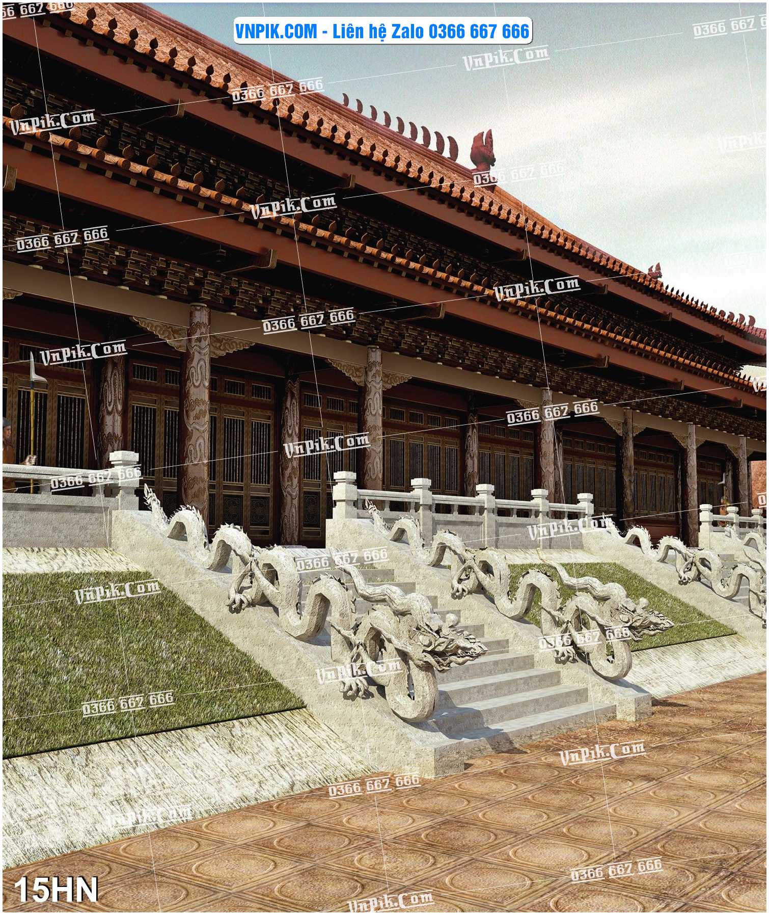 File Tranh Hà Nội Xưa Mã File 15HN