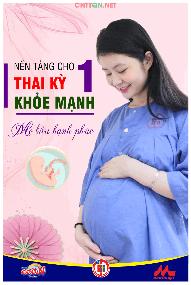 Poster nền tảng cho một thai kỳ khỏe mạnh file CDR