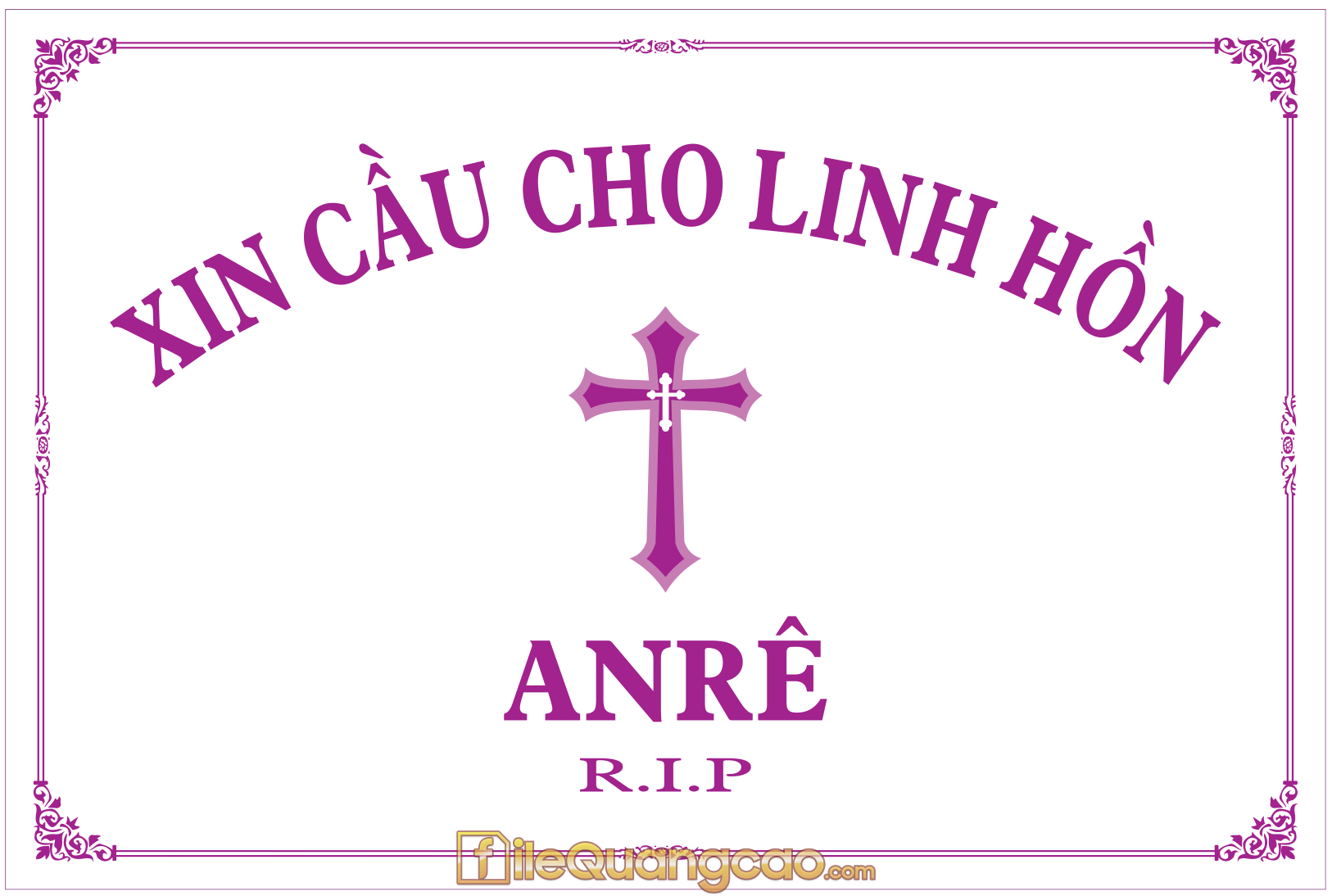 Market Xin cầu cho linh hồn - Đám tang thiên chúa