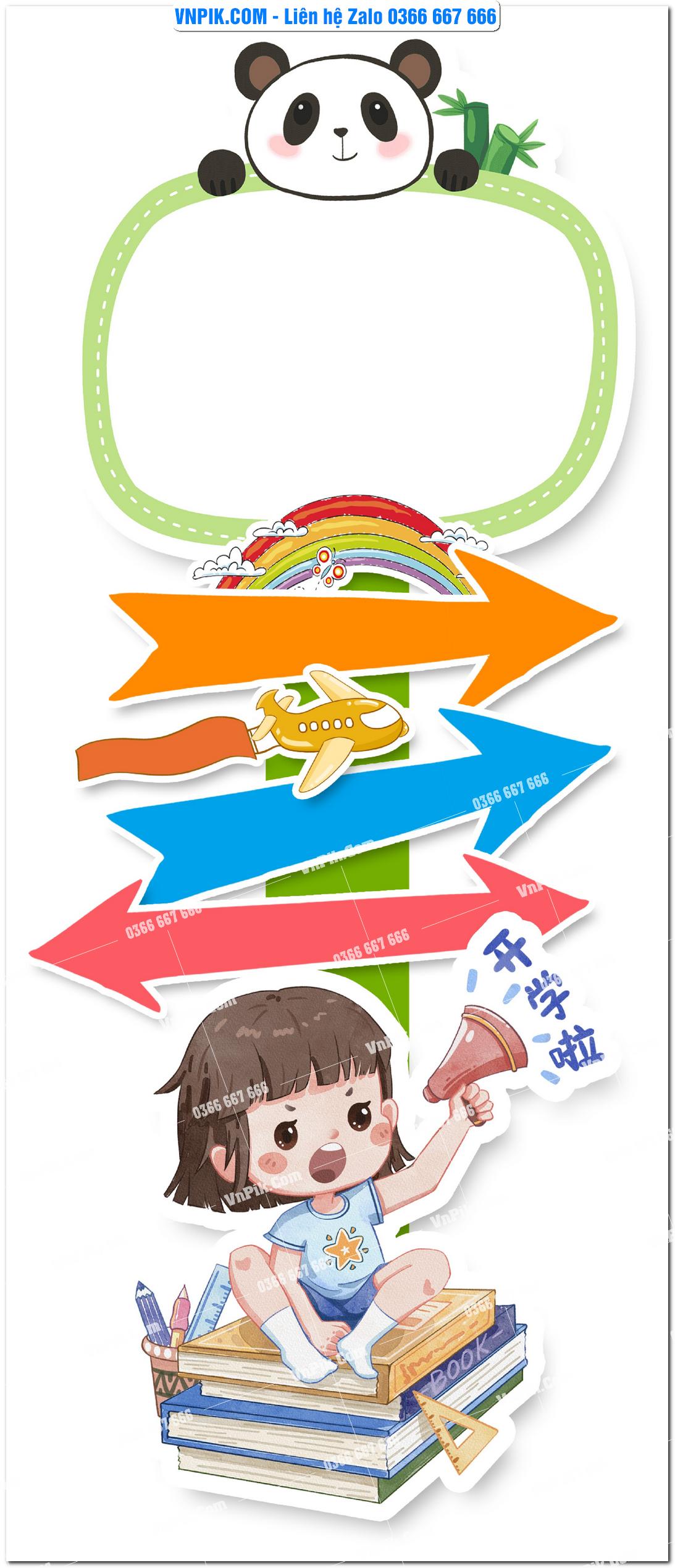 Cột chỉ dẫn mẫu 12