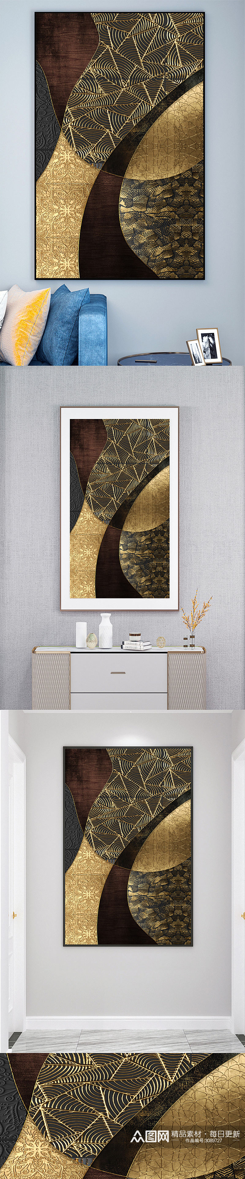 轻奢家装壁画装饰画