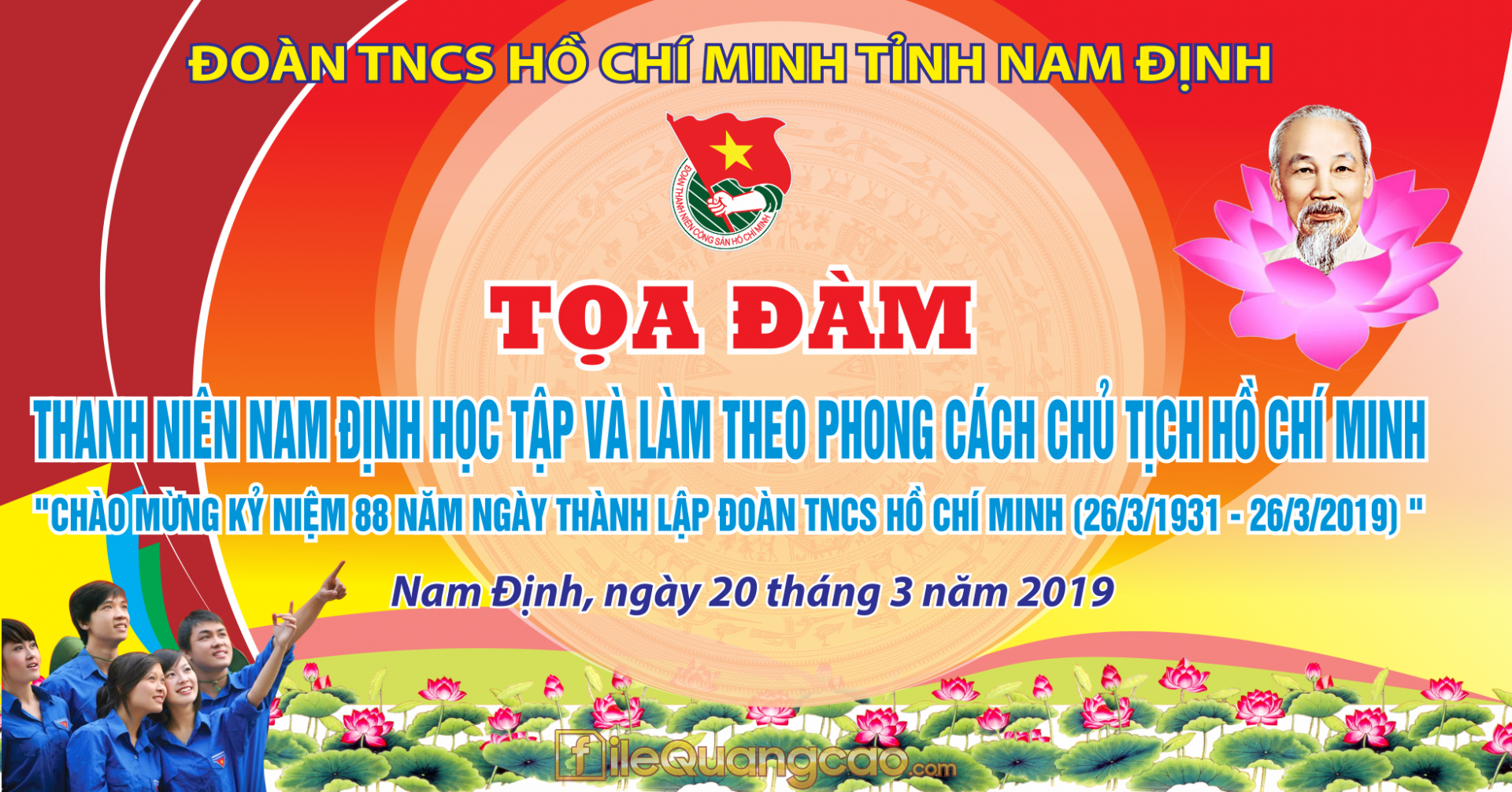 Market Tọa đàm thanh niên Học tập và làm theo lời Bác CDR
