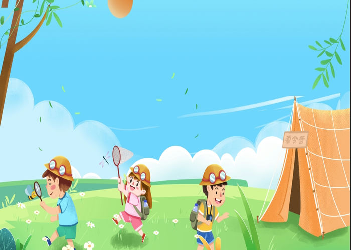 Phông Nền Mùa Xuân, Cắm Trại, Picnic (16) - Kho tài nguyên đồ họa