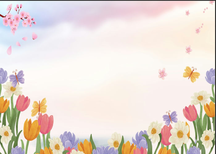 Phông Nền Mùa Xuân, Cắm Trại, Picnic (20) - Kho tài nguyên đồ họa