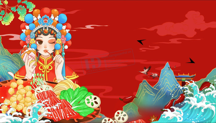 Vector Tranh Trang Trí, Bia Hơi, Quán Lẩu Nướng (23) - Kho tài nguyên đồ họa