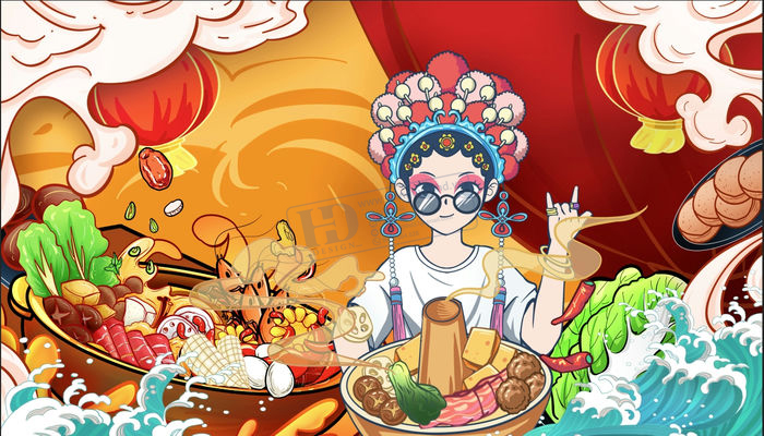 Vector Tranh Trang Trí, Bia Hơi, Quán Lẩu Nướng (25) - Kho tài nguyên đồ họa