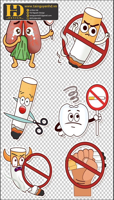 Poster Ngày Thế Giới Không Thuốc Lá (39) - Kho tài nguyên đồ họa