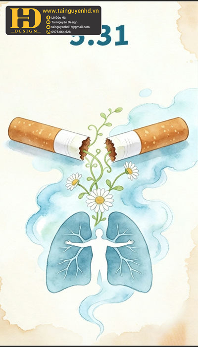 Poster Ngày Thế Giới Không Thuốc Lá (13) - Kho tài nguyên đồ họa