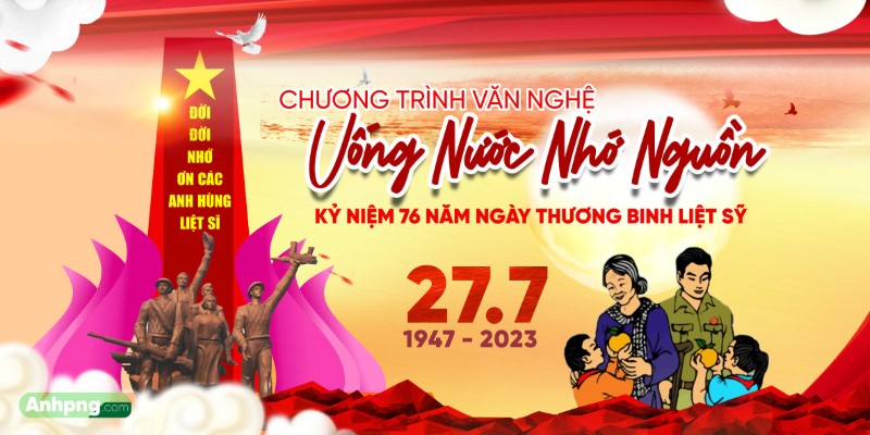 Phông nền Thương Binh Liệt Sỹ 02