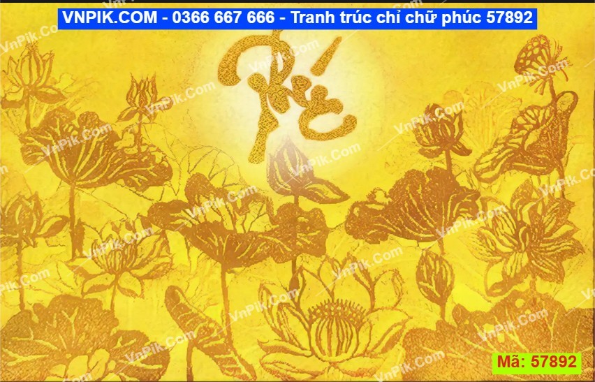 Tranh trúc chỉ chữ phúc 57892