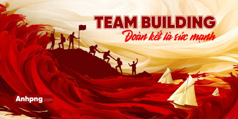 Market Team Building mẫu thiết kế đẹp – File Vector Corel, Ai trang trí sân khấu sự kiện