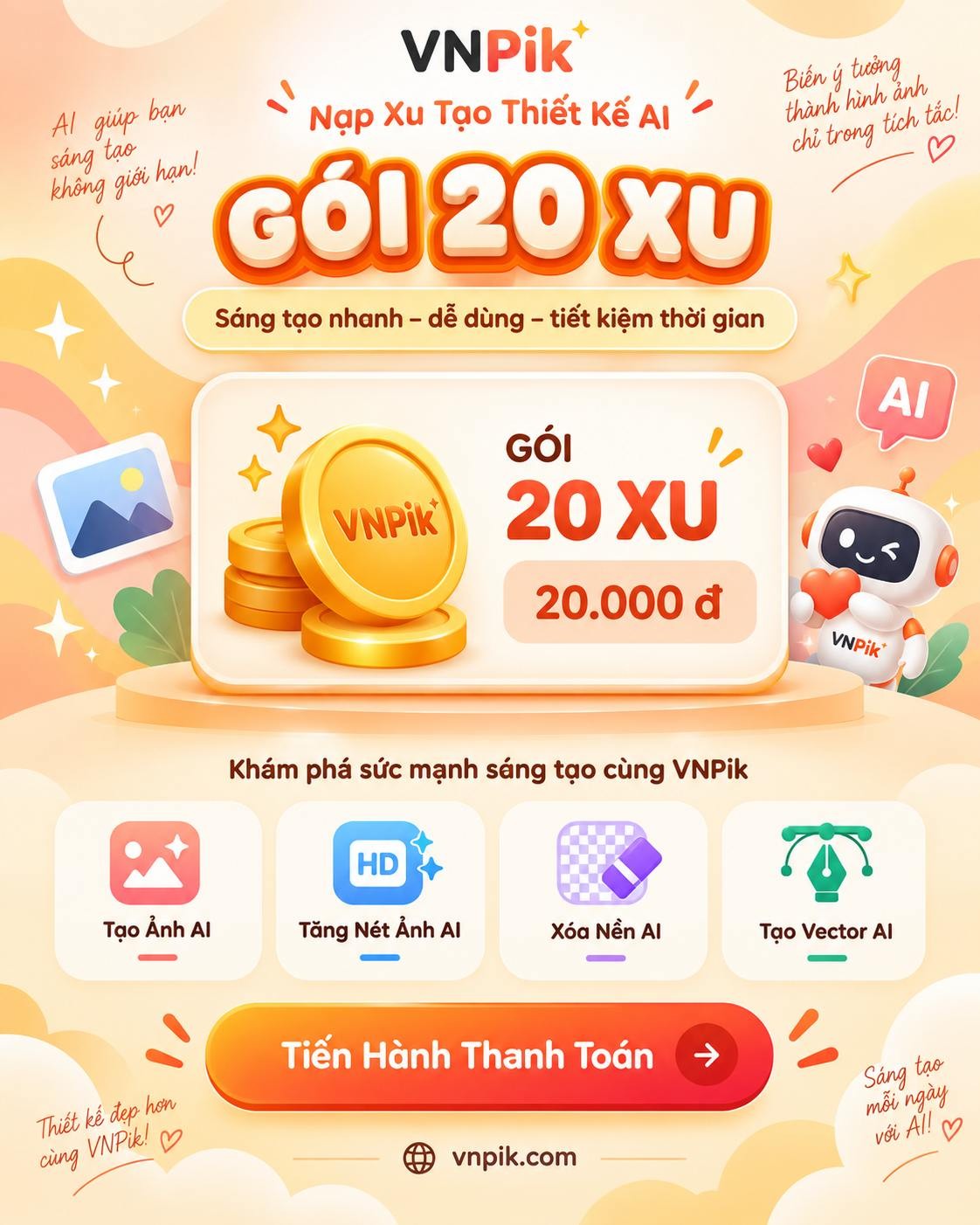 Nạp 20 xu
