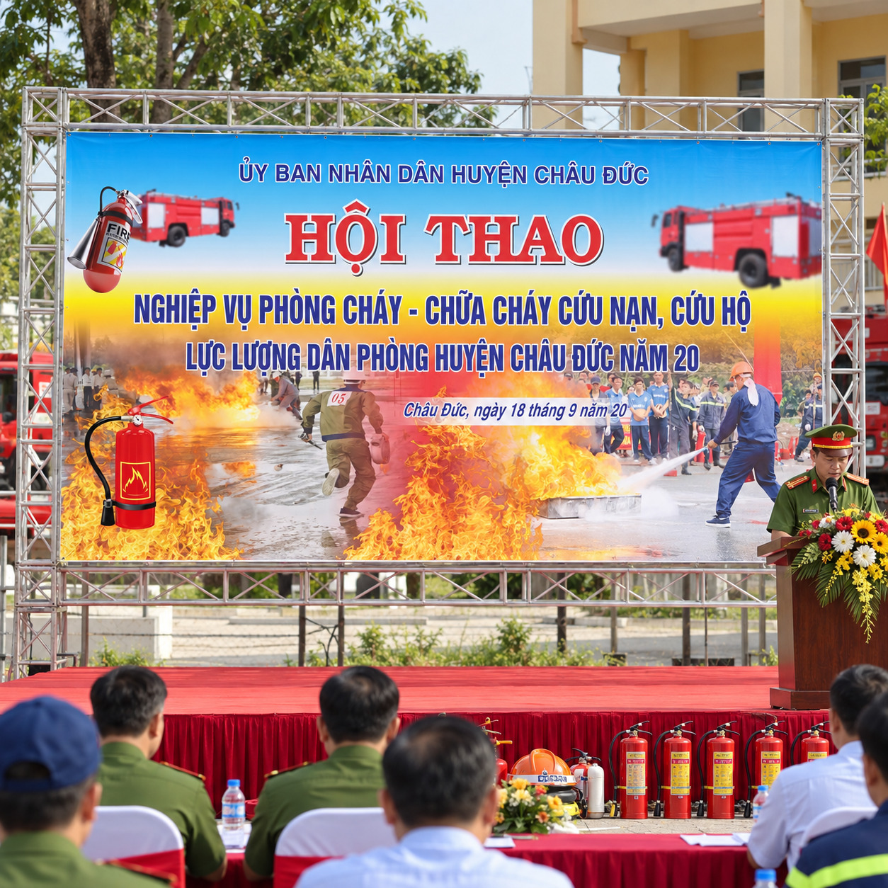 Hội Thao về Phòng Cháy Chữa Cháy